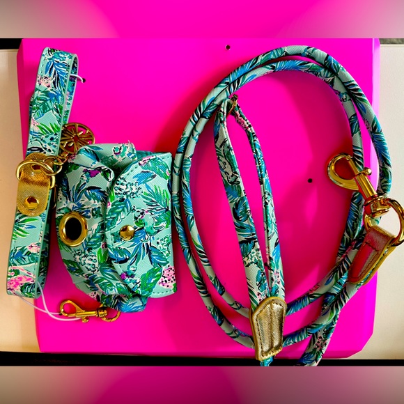 Lilly Pulitzer Dog Lilly Pulitzer Dog Leash Set Poshmark